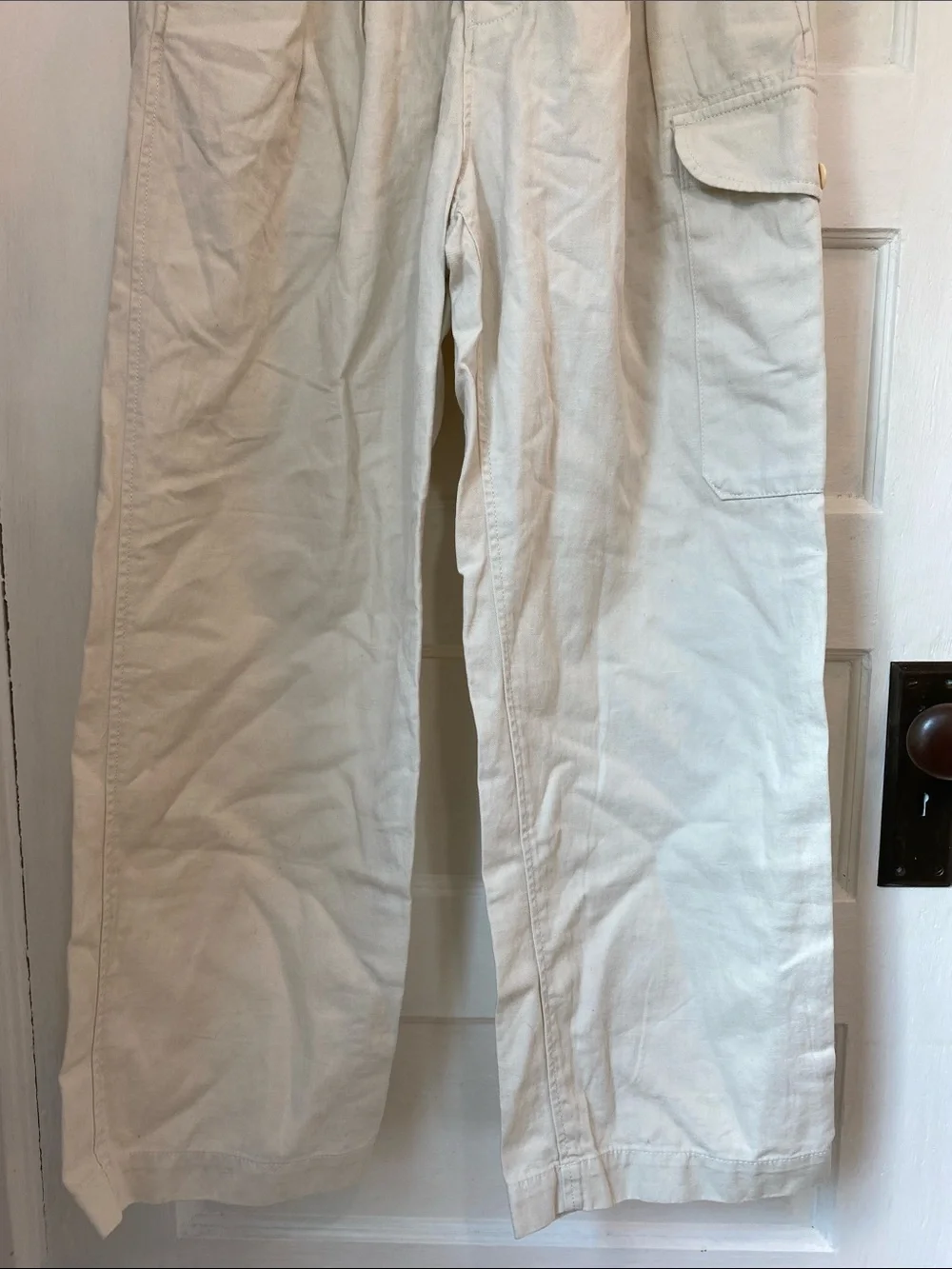 NWT Banana Republic Heritage Collection Explorer Pants - Cream, Size 8S